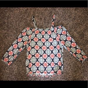 Sanctuary off the shoulder long sleeve top